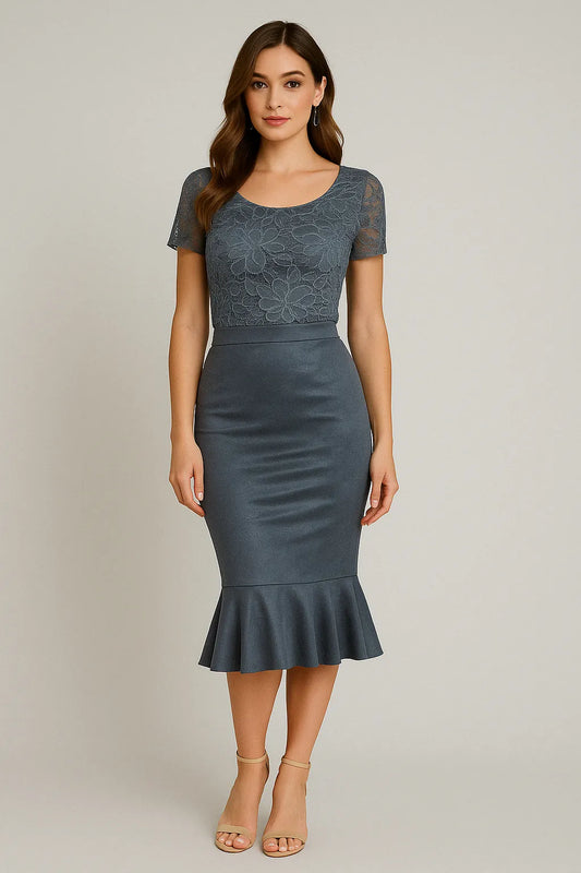 Elegant lace tango top with delicate sheer effect