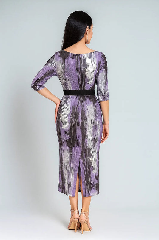 Flowing tango dress in soft viscose with lining