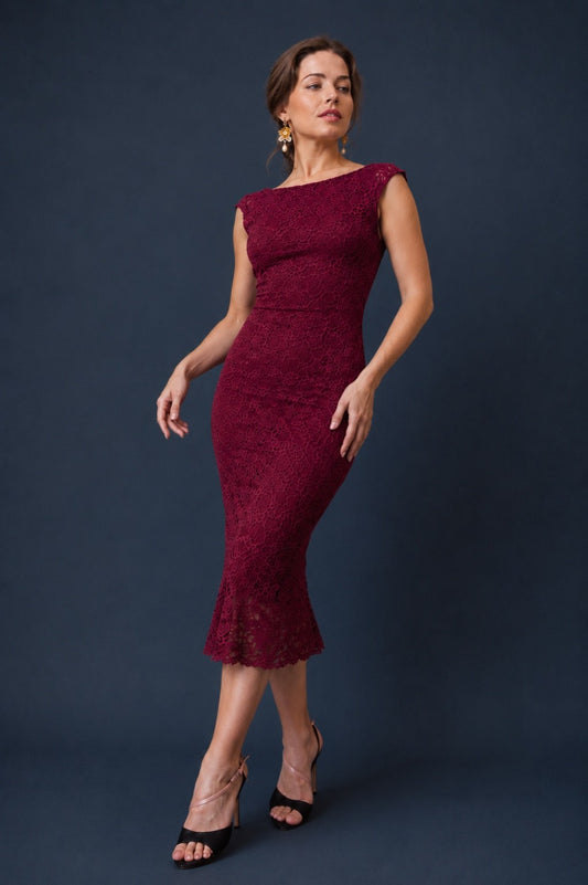 Refined Open-Back Tango Dress