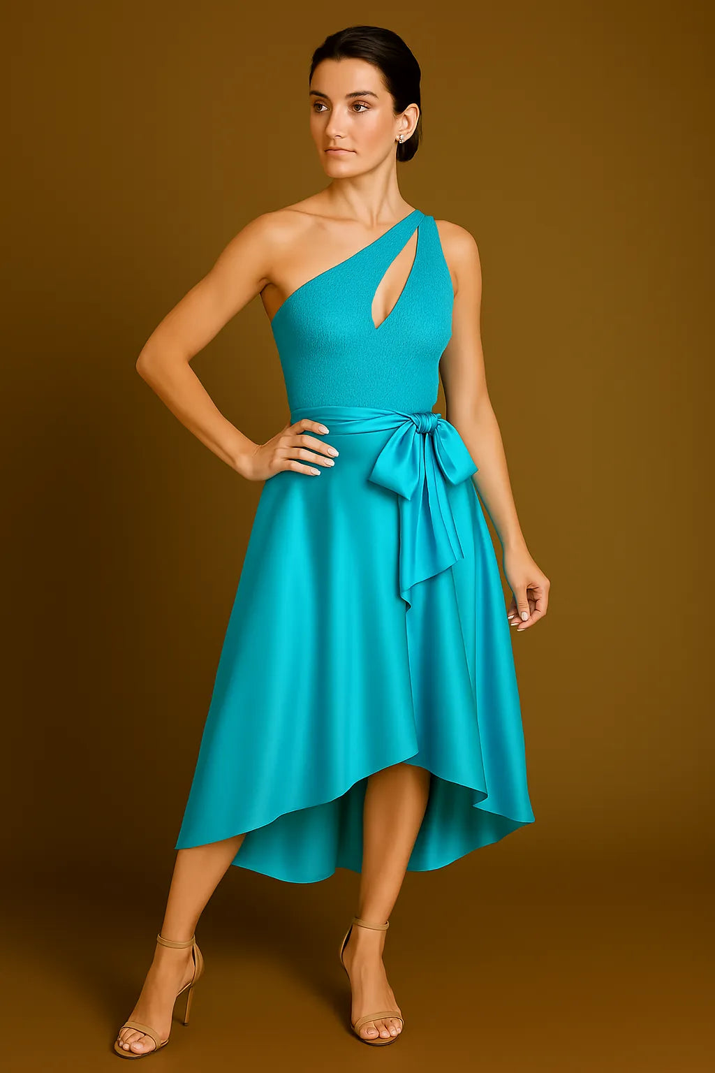 Silk wrap tango skirt in multiple colors