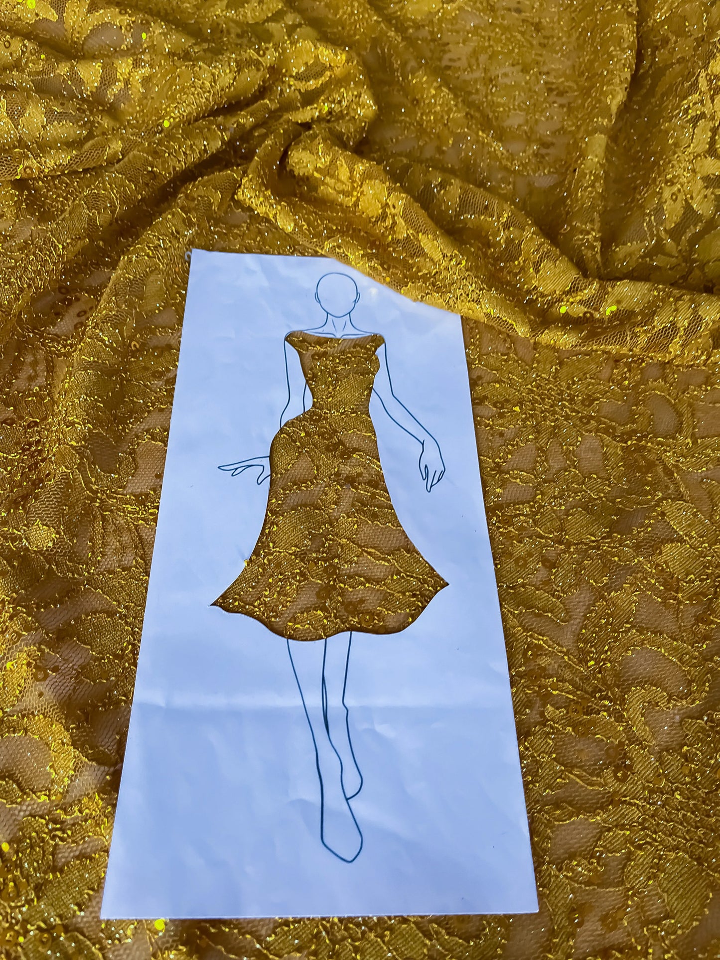 Shimmering lace tango top with open back