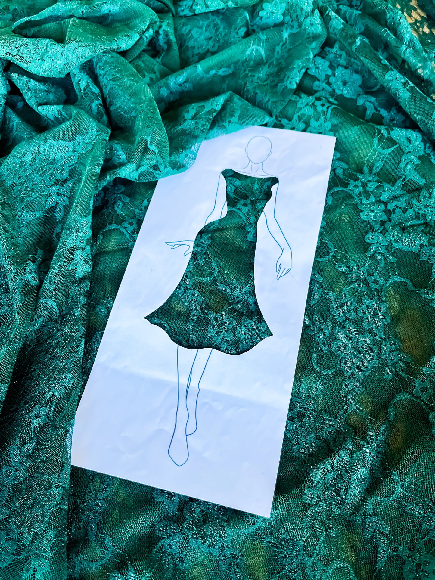 Romantic lace tango top with open back and ribbon tie