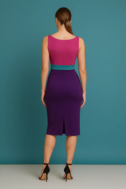 Practical tango dress in lightweight stretch knit