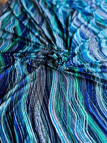 Exclusive one-of-a-kind knit tango dress