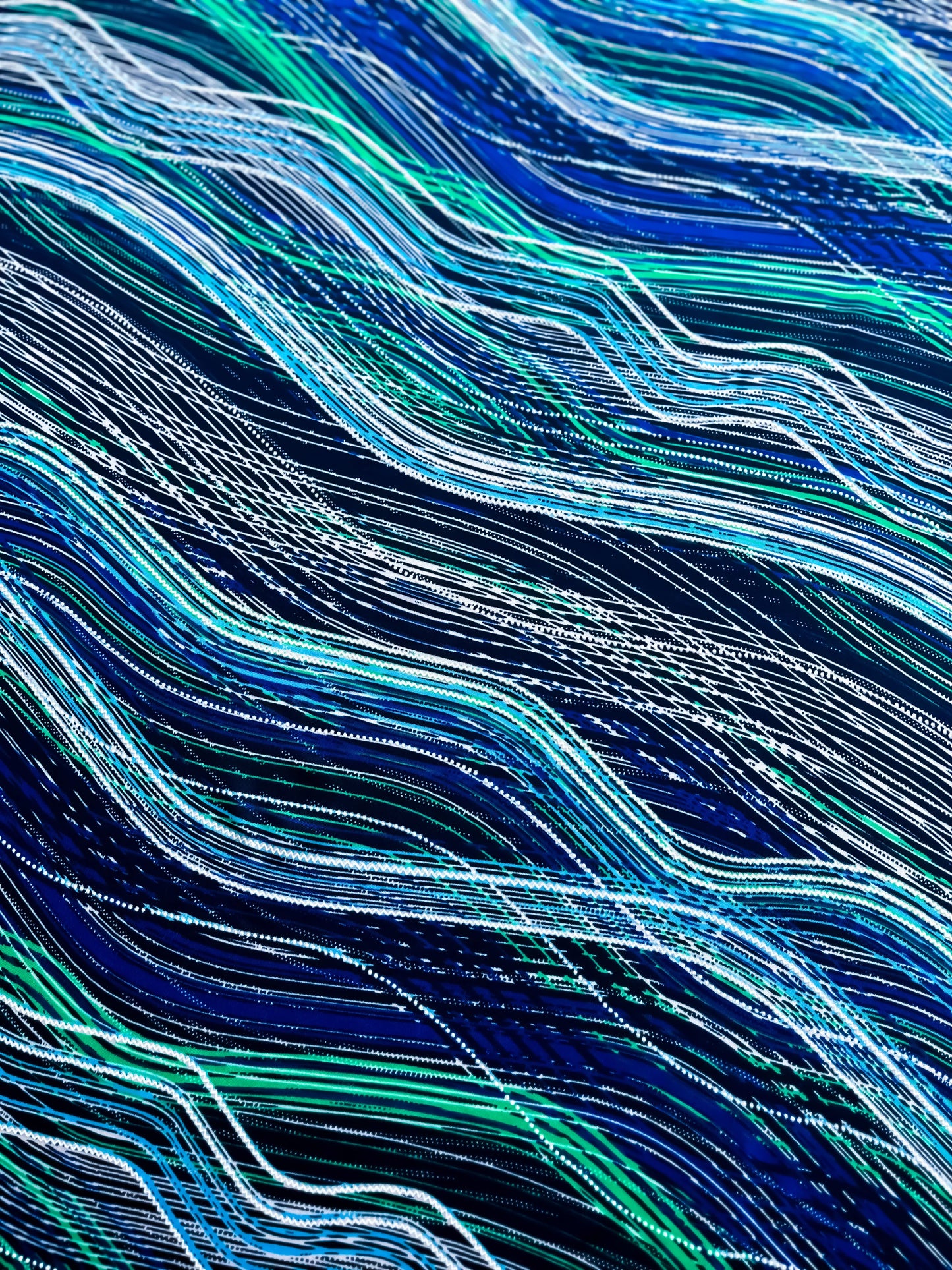 Exclusive one-of-a-kind knit tango dress