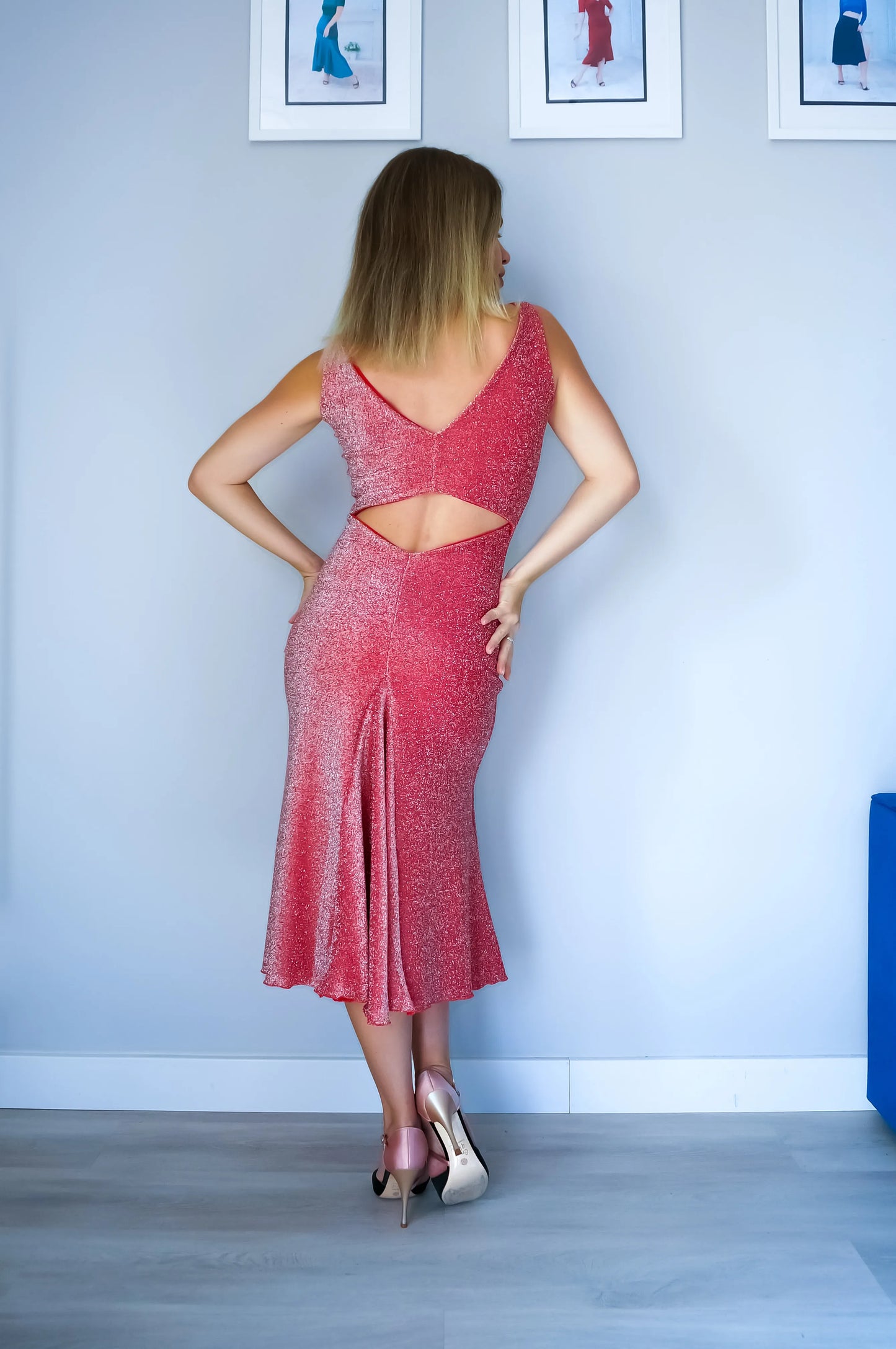 Exclusive tango dress for festive and special occasions