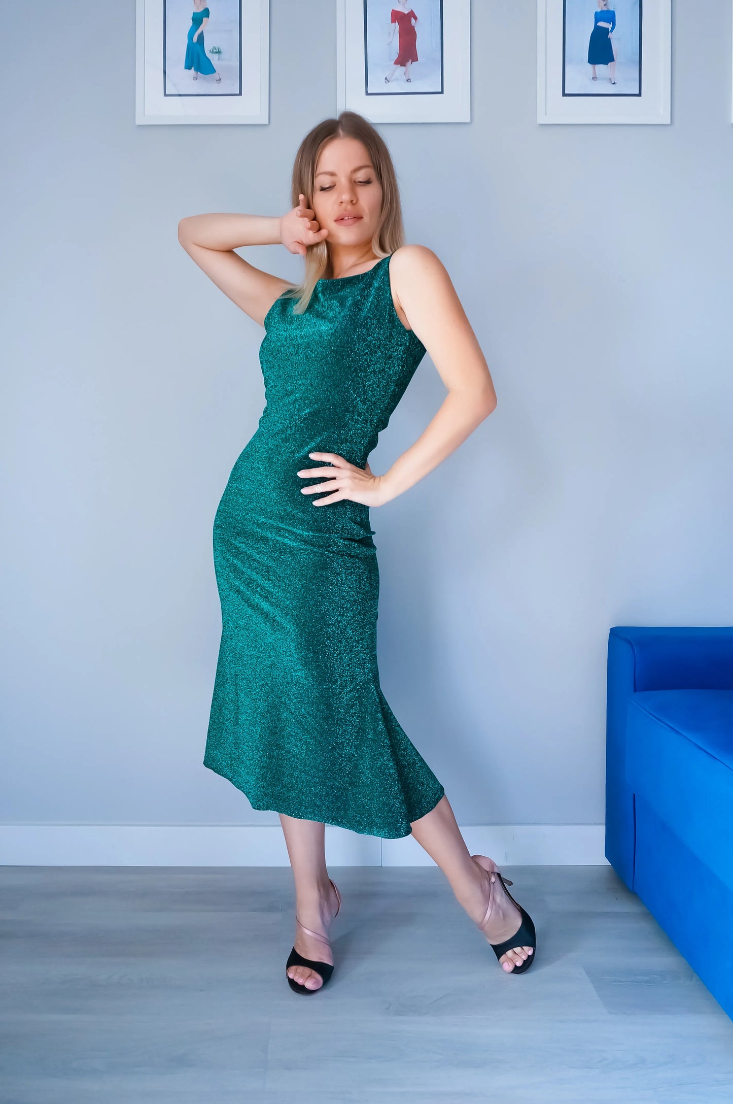 Exclusive tango dress for festive and special occasions