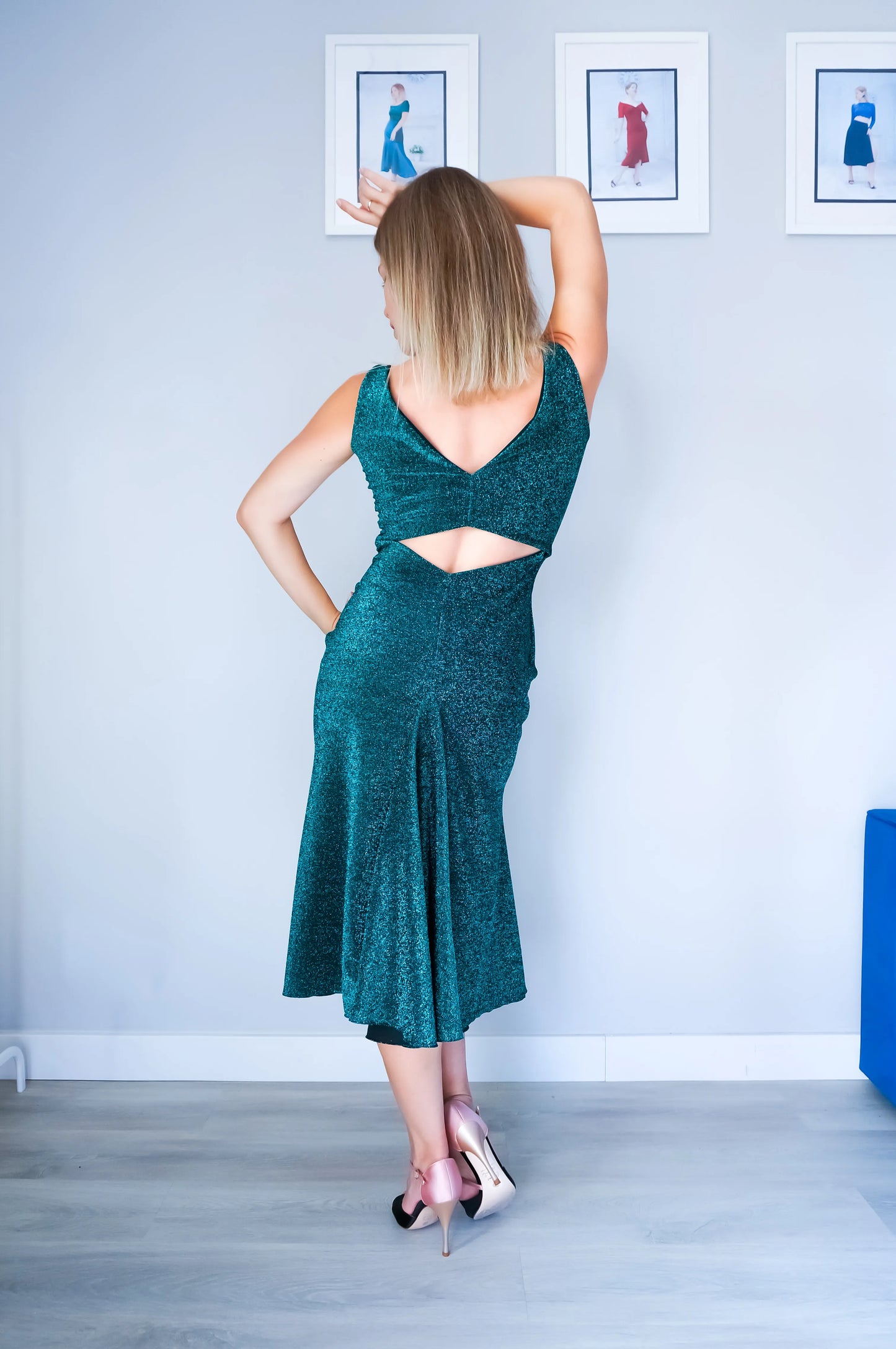 Exclusive tango dress for festive and special occasions