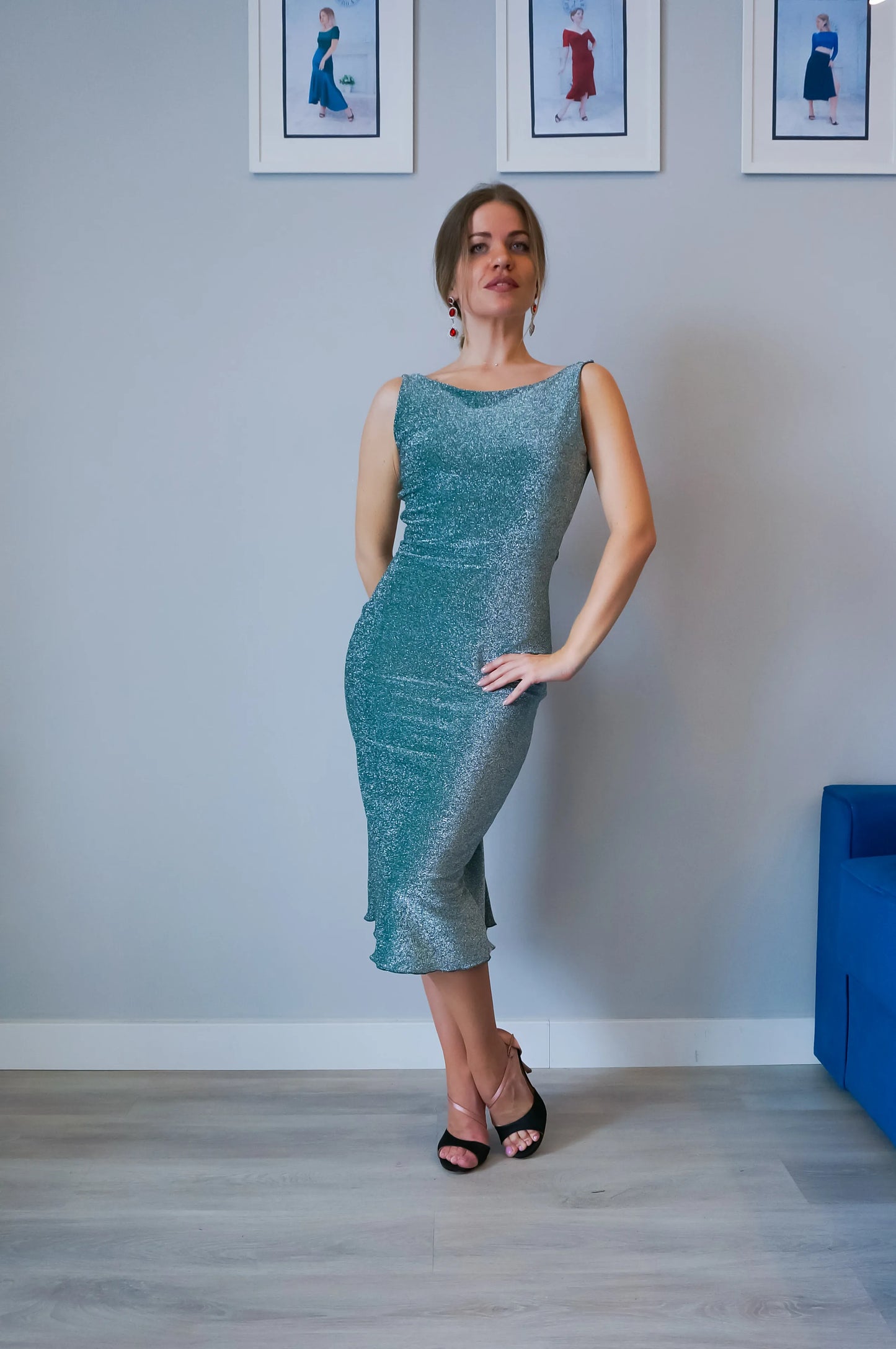 Exclusive tango dress for festive and special occasions