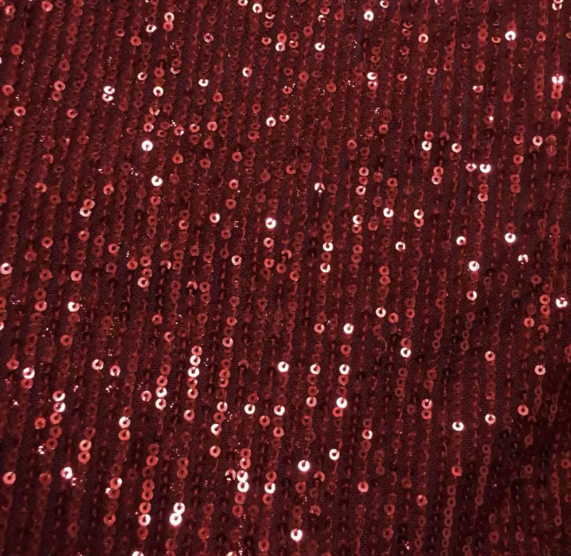 Shimmering sequin tango top with semi-open back