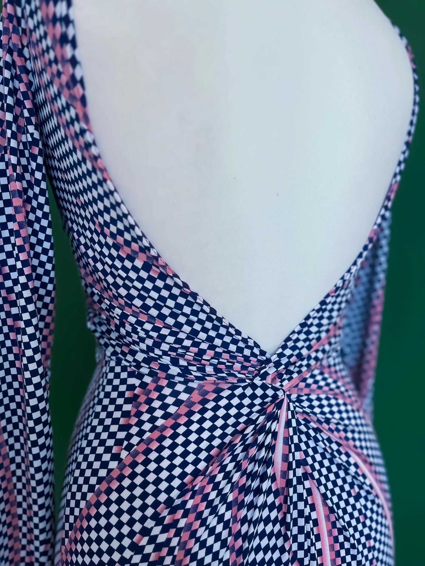 Midi tango dress with graceful flowing silhouette