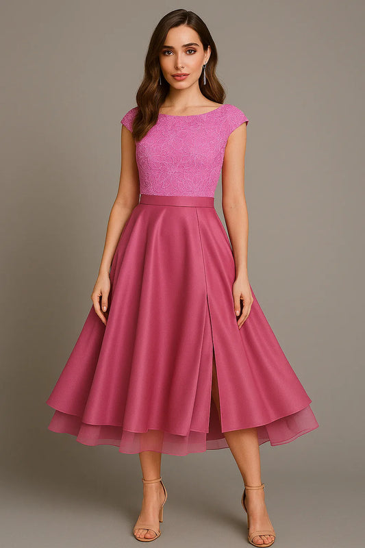 Limited edition pink lace tango top with jersey lining