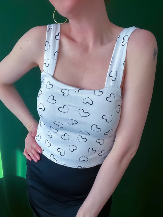 Exclusive Tango Top in Soft Jersey with Lining