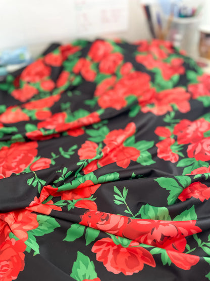 Floral tango top with peplum