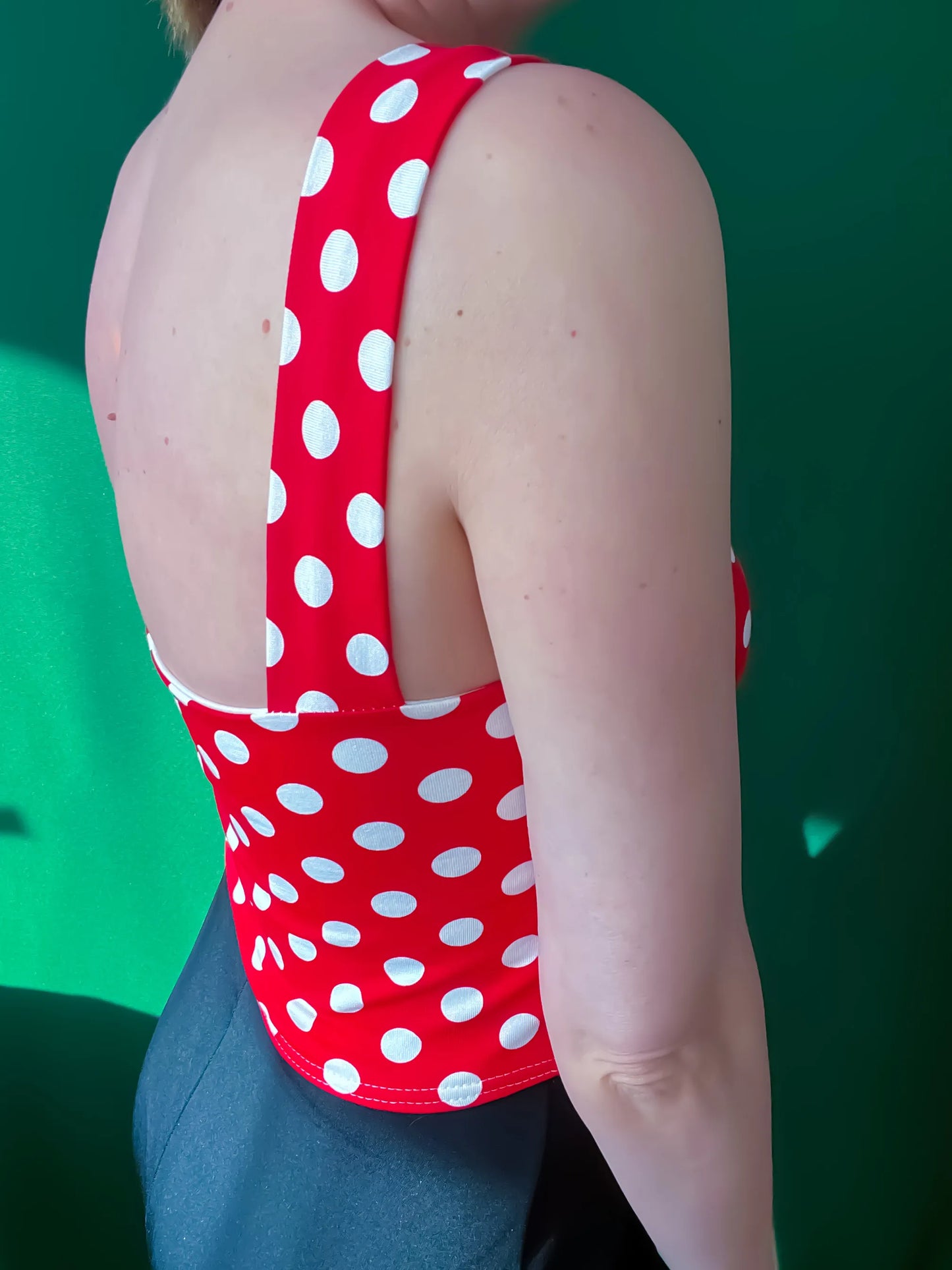 Exclusive tango top in soft jersey with lining