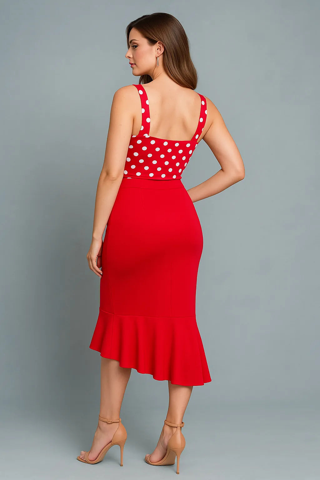 Exclusive tango top in soft jersey with lining