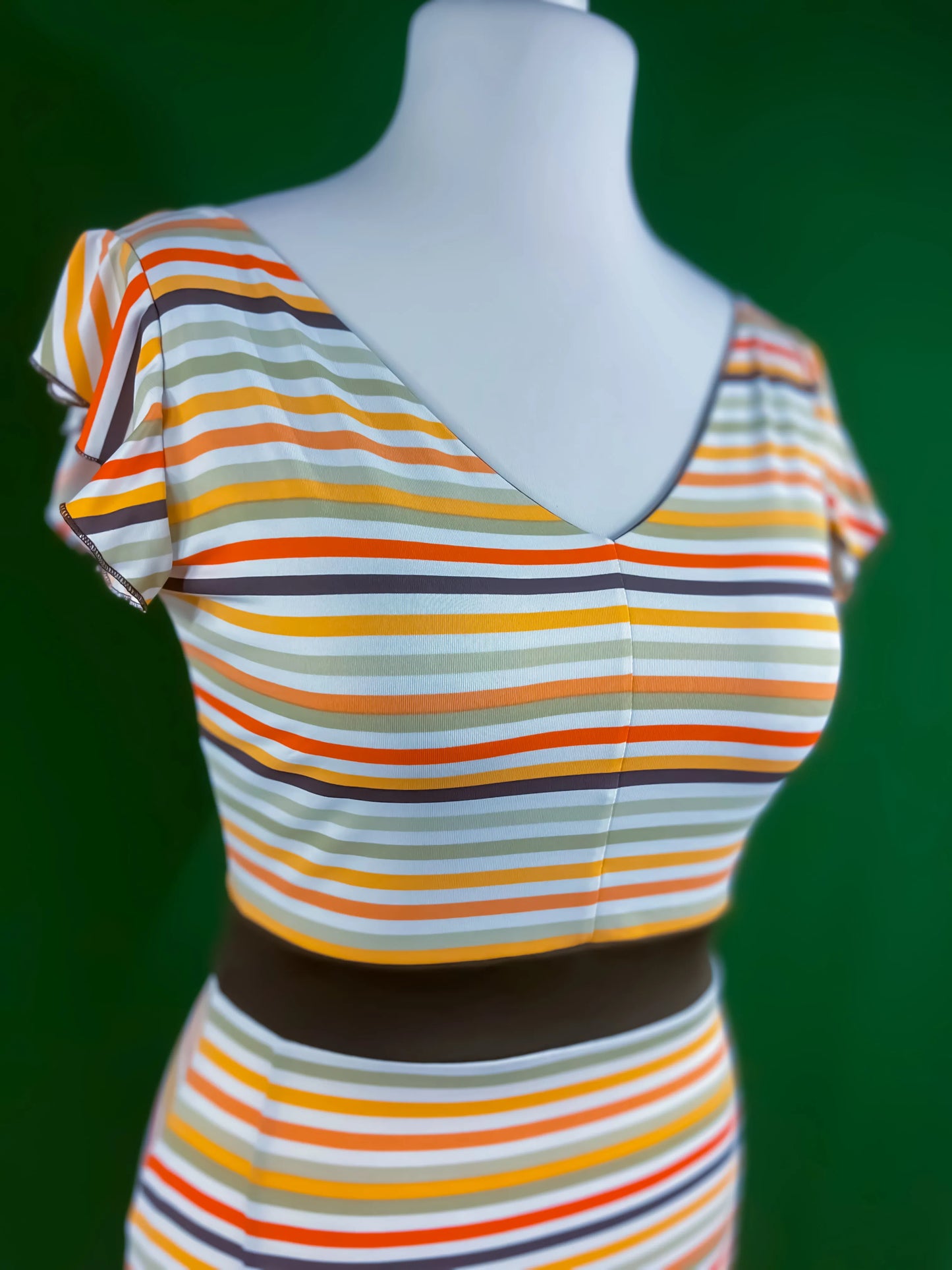 Playful tango dress with airy skirt and flutter detail