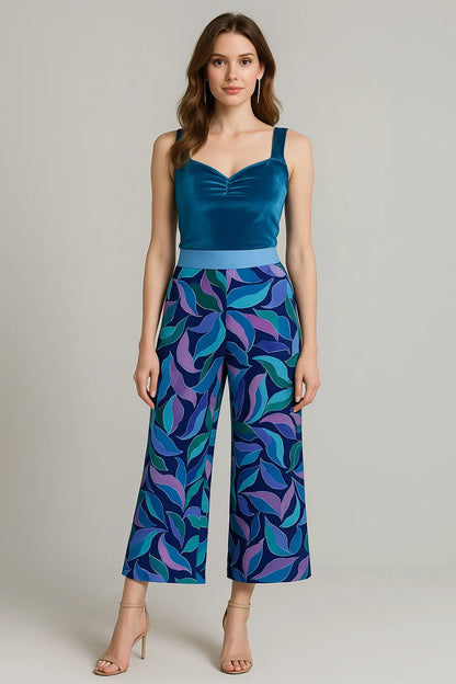 Elegant tango trousers with jersey waistband.