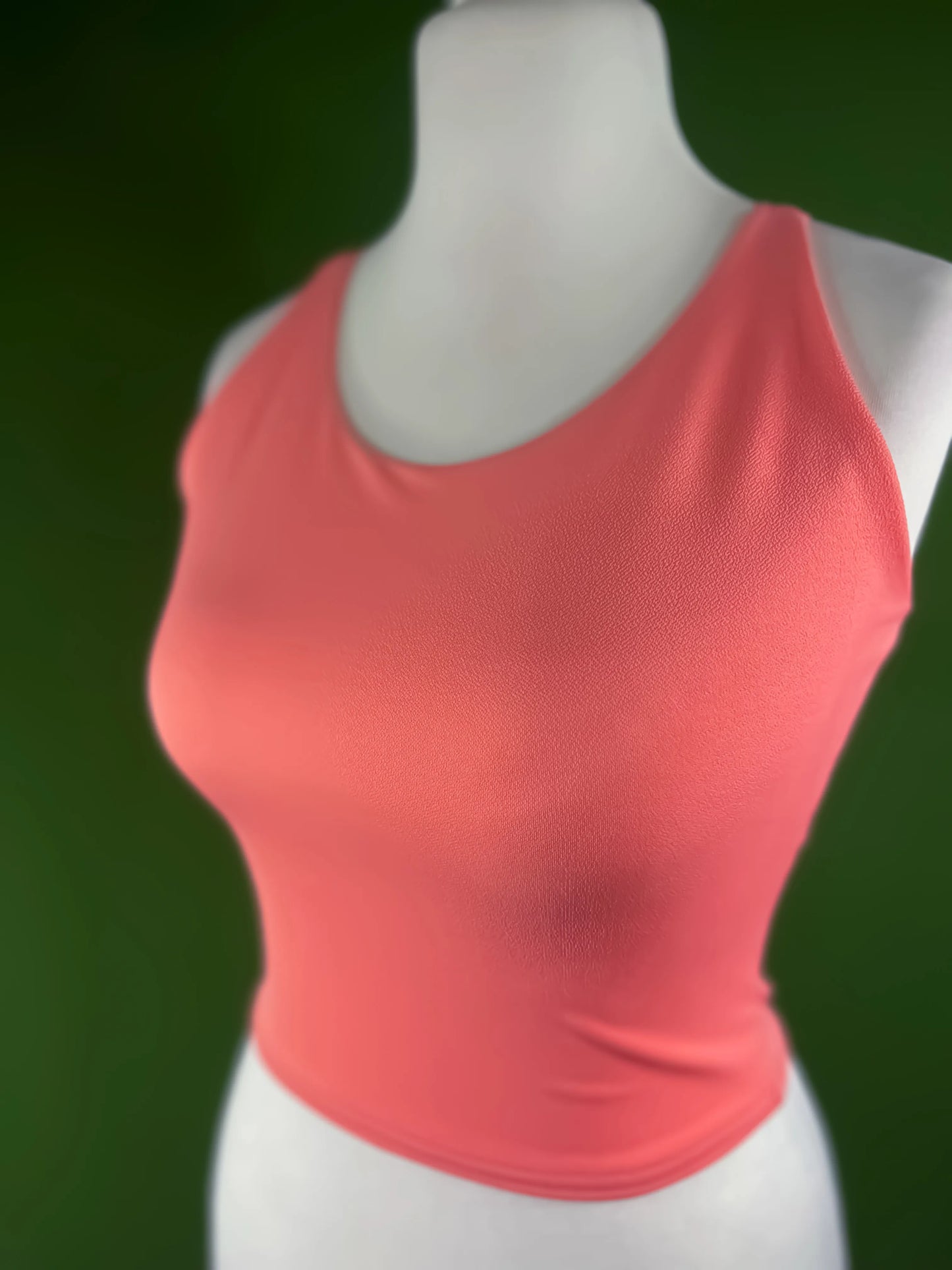 Elegant pink stretch tango top with adjustable tie-neck and lace details