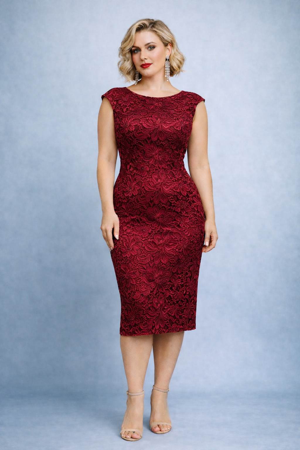 Refined open-back tango dress