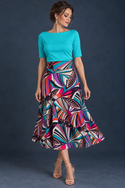 Silky Jersey A-Line Tango Skirt