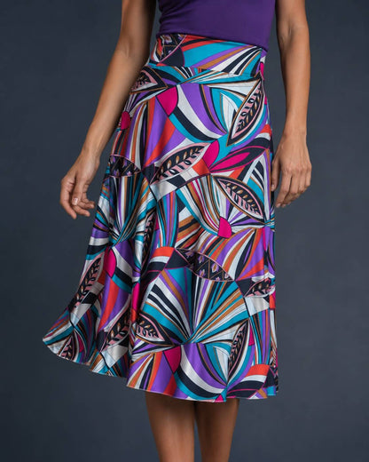 Graceful Lightweight Jersey Tango Skirt with Flowing Silhouette