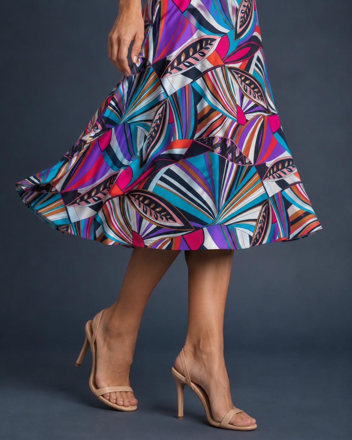 Graceful Lightweight Jersey Tango Skirt with Flowing Silhouette