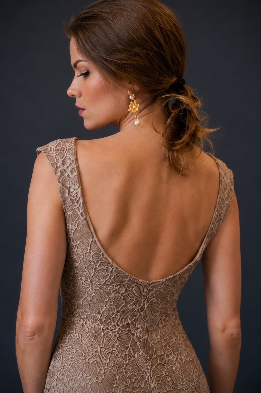 Refined Open-Back Tango Dress