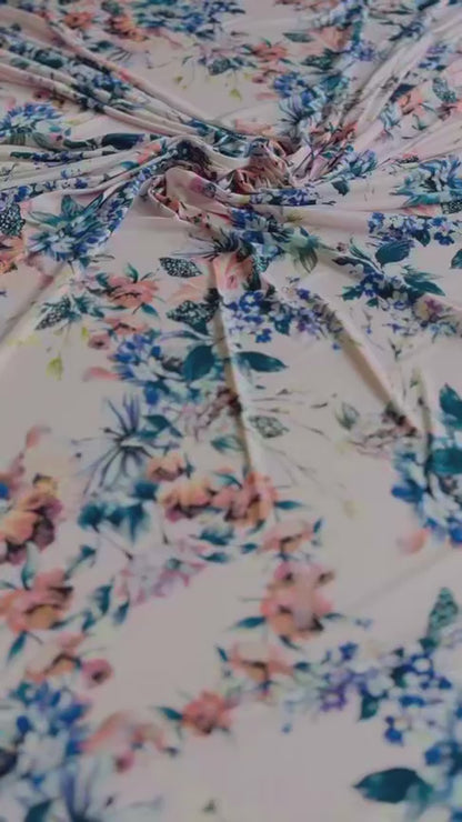 Jupe de tango gracieuse en jersey léger avec une silhouette fluide