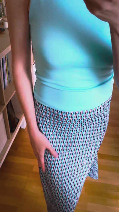 Eleganter Midi-Tangorock