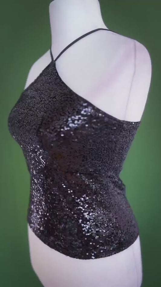 Statement tango tango top with sparkling detail