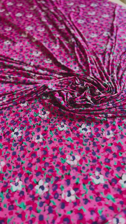 Graceful lightweight jersey tango skirt with flowing silhouette